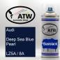 Preview: Audi, Deep Sea Blue Pearl, LZ5A / 8A: 400ml Sprühdose, von ATW Autoteile West.